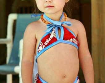 Teeny Weeny "Itsy Bitsy" Bikini swim diaper set
