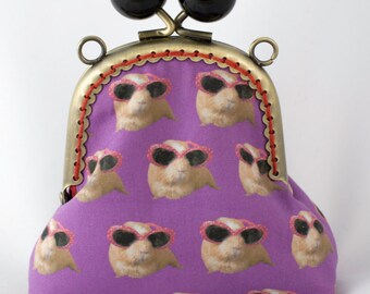 Sunny Guinea Pig Bobble Snap Purse