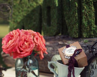 Mad hatter / Alice in wonderland favors / Drink me