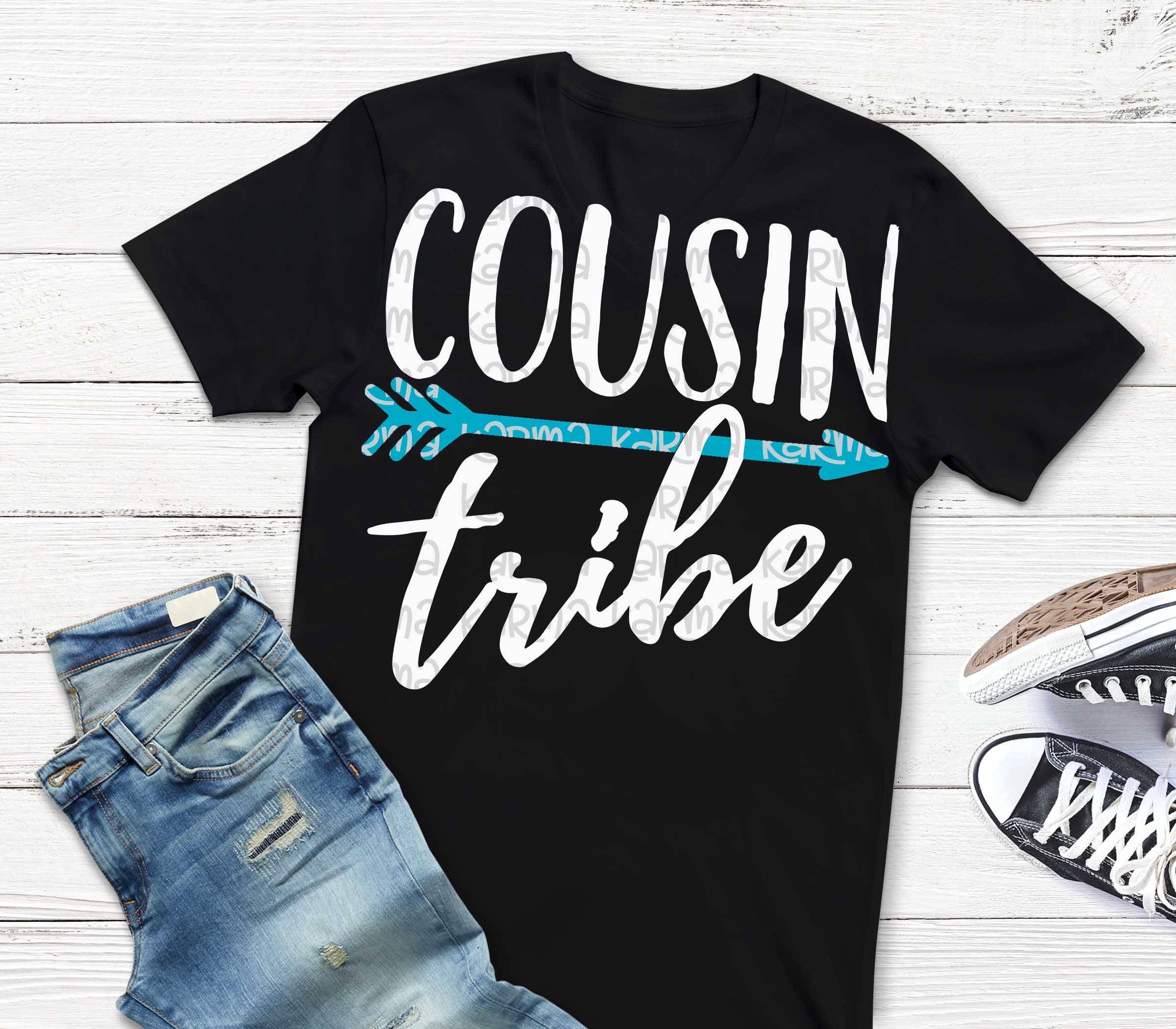 cousin tribe svg cousins svg cousin shirt grandma svg