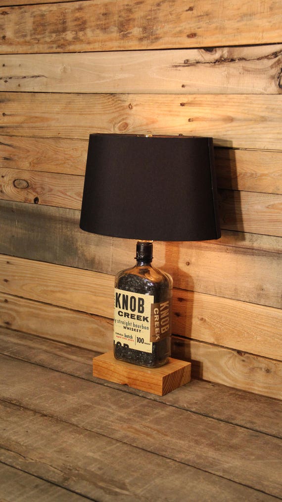 Knob Creek Bourbon Bottle Light Whiskey Man