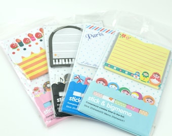 Stick & Big Memo Sticky Notes