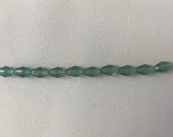 5200 Swarovski® 9mm x 6mm Barrel Bead - Erinite - 10 pieces