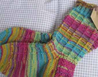Hand Knitted socks Gr. 36-38