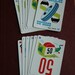 Vintage Mille Bornes French Game Cards- Set of 10