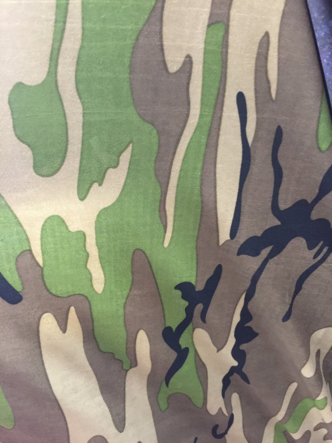 4 way stretch poly spandex camouflage print