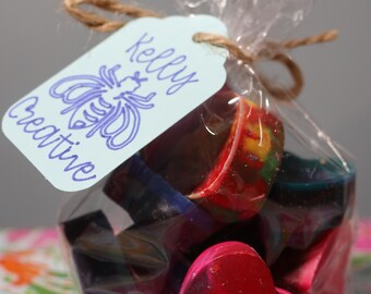 Assorted Heart Crayons