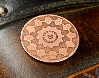 Steampunk style brooch, steampunk badge, steampunk jewellery, copper brooch, copper jewellery, steampunk jewellery, gears brooch, gift