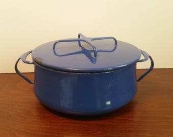 Blue Dansk Pot with Lid
