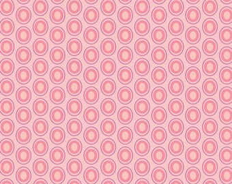 1 Yard Parfait Pink Oval Elements Collection, by Art Gallery