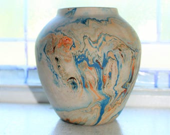 Vintage Nemadji Pottery Vase Southwestern Decor
