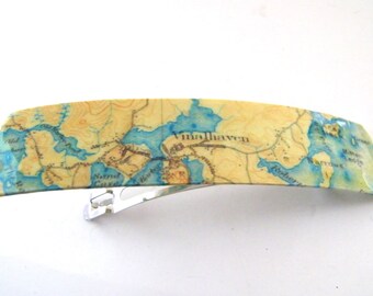 Vinalhaven Maine Barrette - Large