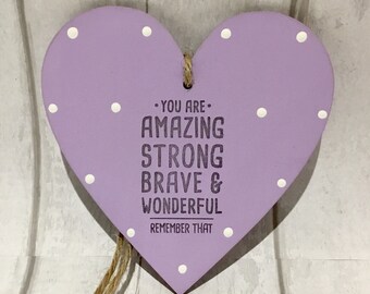 Wooden Heart - You Are Amazing...