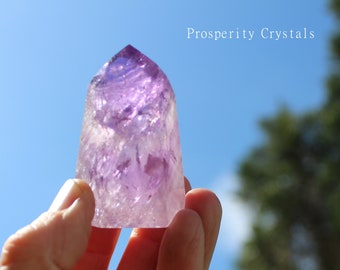 Amethyst Quartz Point Crystal #14