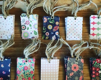 Vintage style gift notes