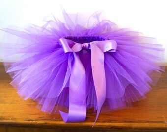 Baby Tutu - Purple Tutu - Newborn Tutu - 3 Month Tutu - 6 Month Tutu - 12 Month Tutu