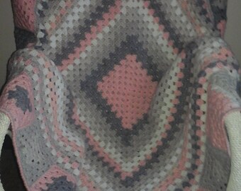Crochet Blanket/ Rug/ Throw.