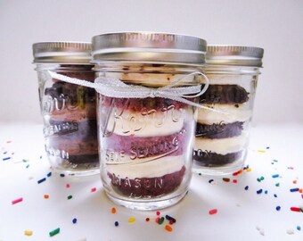Gluten Free & Soy Free Vegan Cupcakes in a Jar!!!!! 7ct