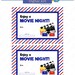 Printable Redbox Gift Card Tag Printable Card.