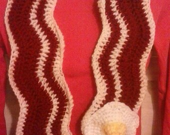 Bacon and Eggs scarf
