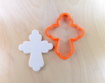 Lily Cross Cookie Cutter