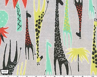 Giraffes - Coral from Michael Miller