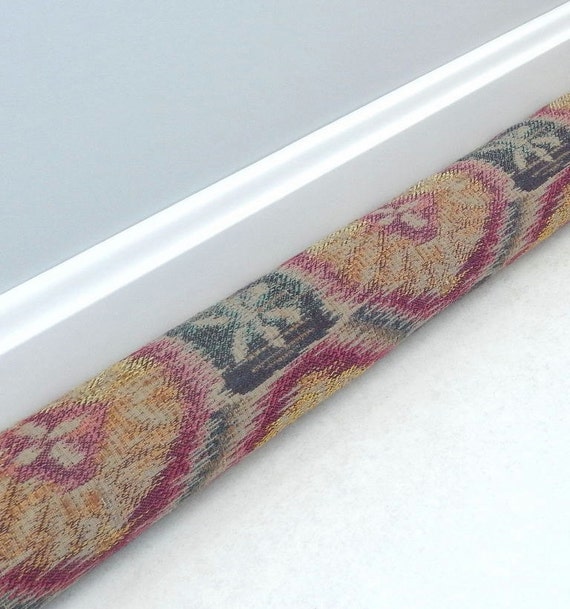 Door Draft Stopper UPHOLSTERY FABRIC 28 30 32 34 36 inch
