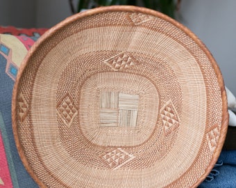 Beautiful large woven basket / bowl