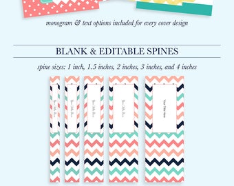 Student Printable Binder Covers and Spines, Personalized Binder Cover Printable, Teacher Binder Insert, School Binder Cover, Binder Spine