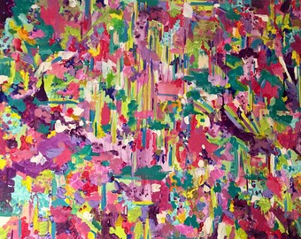 Acrylic Canvas Painting: "La Isla Bonita"