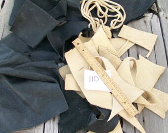Buffalo leather scraps , Scrap leather , Leather remnants