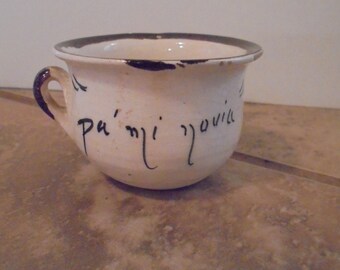Miniature Adult Humor Chamber Pot