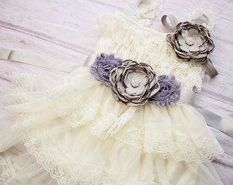 Flower Girl Sash, Bridesmaid Sash, Rustic Bridesmaid Belt, Gray Sash, Bridal Belt, Bridal Belt, Bridesmaid Sashes, Rustic Maternity Sash,