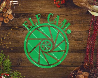 Elf Cam svg, Elf Cam Cut File, Elf Surveillance svg, Christmas svg, Santa’s Elf Cut File - Commercial Use SVG & Instant Download