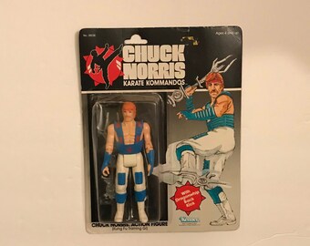 1986 Chuck Norris Karate Kommandos New Sealed In Original Packing