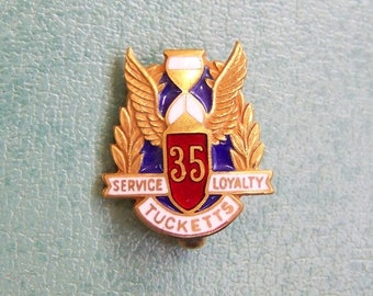 12x Employee Of The Month Award Purple 25mm 1 Inch D Pin Button Badges