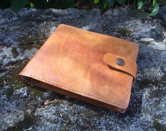 Refillable Leather Notebook - Small