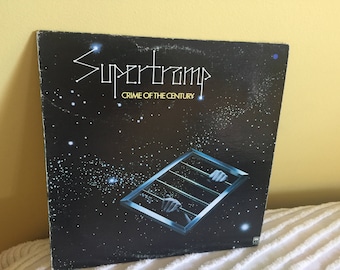 Supertramp Crime of the Century Vinyl Record Album NEAR MINT condition