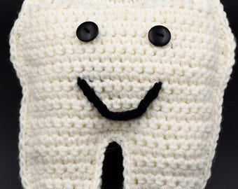 Crochet Tooth Fair Pillow