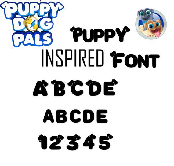 Puppy Dog Pals Font Generator / Include (or exclude) results marked as