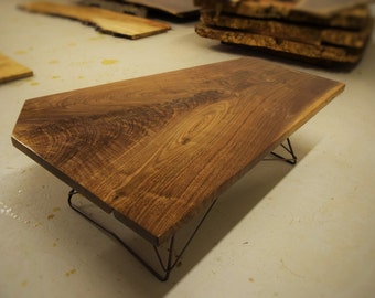 Live Edge Black Walnut Slab Coffee Table
