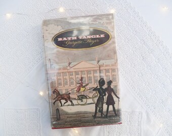 Vintage book: 'Bath Tangle' by Georgette Heyer - Georgian- Bath -England - UK, British novel - Jane Austen era - romance - romantic story