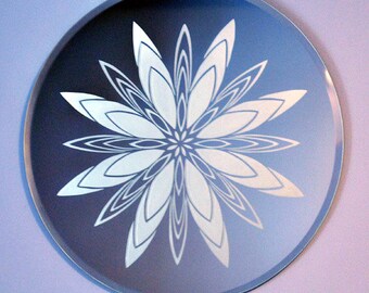 Starburst Acid Etched Mirror