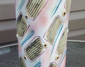 Basin Creek Pottery Vase Patrick Eckman Pottery Vase 1989