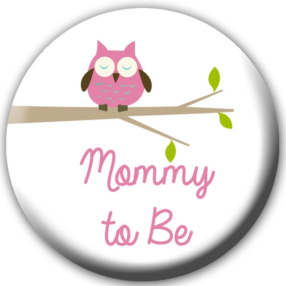 Baby Shower Button Mommy to Be Button Mommy to Be Badge