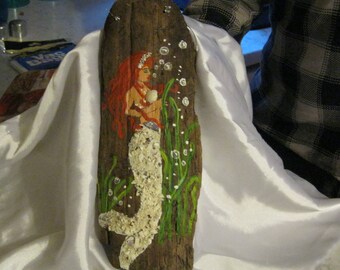 handpainted mermaid