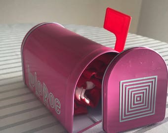 Set of 3 Small Mailbox Gift Box / mailbox / gift bag / valentine