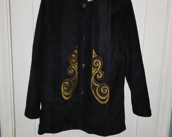 Bob Mackie Wearable Art Coat