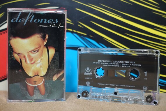 Around The Fur by Deftones Vintage Cassette Tape