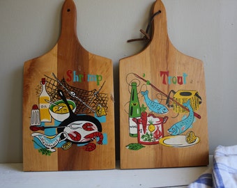 Pair of Vintage Cutting Boards